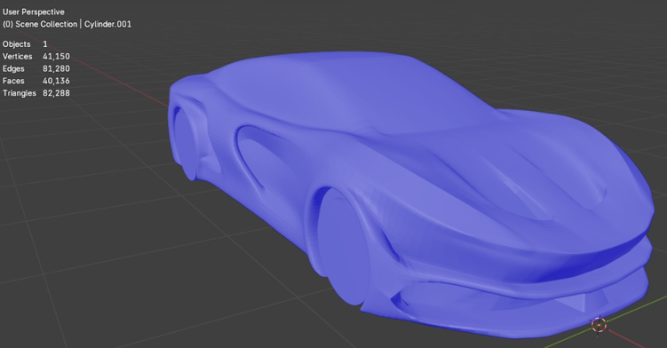 Final CFD-ready external body shell